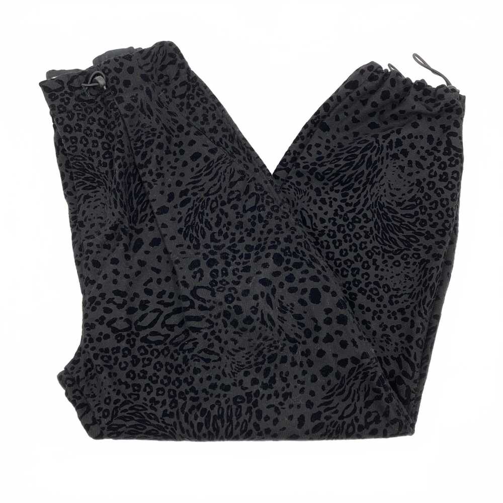 Girls of Dust Black Leopard Print Cargo Joggers | XS Regular
